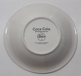 1997 Gibson Coca-Cola 8" Diameter Checkered Ceramic Bowl Dish