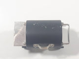 Nina Collection Quartz Japan Movement Miniature BBQ Barbecue Grill Shaped Black Metal Clock 2 3/8" Tall