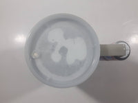Budweiser Stacked Beer Can Shaped Handle Glow In The Dark 6" Plastic Freezer Mug Cup