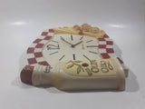 Rare Vintage Westclox Extra Virgin Olive Oil 3D Plastic Battery Operated Kitchen Wall Clock 9 1/4" x 11"