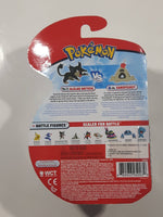 2018 Nintendo Pokemon S1 Series 1 Battle Figure Pack Alolan Rattata and Sandygast 1 1/2" Tall