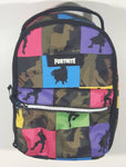 2019 Epic Games Fortnite Dancing Emote Silhouettes Colorful Small Lunch Tote Back Pack Shaped Carry Bag