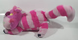 Walt Disney Store Disney Pixar Alice in Wonderland Cheshire Cat Pink Talking and Animated Motion Glow in the Dark Stuffed Plush Robotic