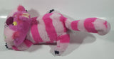 Walt Disney Store Disney Pixar Alice in Wonderland Cheshire Cat Pink Talking and Animated Motion Glow in the Dark Stuffed Plush Robotic