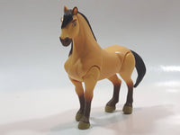 2002 Burger King Dreamworks Spirit Stallion Of The Cimarron Movie 4" Long Toy Horse Figure