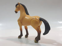 2002 Burger King Dreamworks Spirit Stallion Of The Cimarron Movie 4" Long Toy Horse Figure