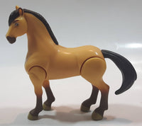 2002 Burger King Dreamworks Spirit Stallion Of The Cimarron Movie 4" Long Toy Horse Figure