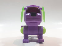 2002 McDonalds SEGA Toys Robo Chi Pets Purple Dog 4 1/2" Long Toy Figure