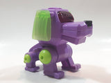 2002 McDonalds SEGA Toys Robo Chi Pets Purple Dog 4 1/2" Long Toy Figure