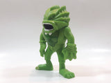 2003 McDonald's Toy Quest Stretch Screamers Green Monster 4 3/4" Tall Toy Action Figure