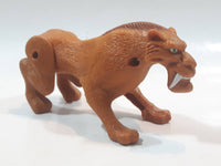 2009 McDonald's Fox Ice Age Dawn of The Dinosaurs Diego Saber Tooth Tiger 4 1/2" Long Toy Action Figure