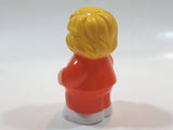 1998 Shelcore Paramedic Medic Doctor Orange 2 1/2" Tall Plastic Toy Figure