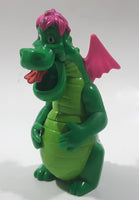 1996 McDonald's Disney Pete's Dragon Movie Green 3 1/2" Tall Plastic Toy Figure