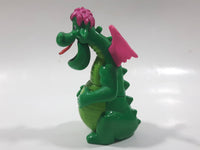 1996 McDonald's Disney Pete's Dragon Movie Green 3 1/2" Tall Plastic Toy Figure