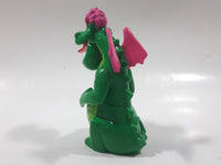 1996 McDonald's Disney Pete's Dragon Movie Green 3 1/2" Tall Plastic Toy Figure