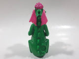 1996 McDonald's Disney Pete's Dragon Movie Green 3 1/2" Tall Plastic Toy Figure