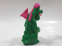 1996 McDonald's Disney Pete's Dragon Movie Green 3 1/2" Tall Plastic Toy Figure