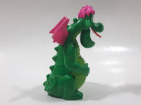 1996 McDonald's Disney Pete's Dragon Movie Green 3 1/2" Tall Plastic Toy Figure