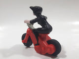 2015 McDonald's Hotel Transylvania 2 Mavis Red Motorcycle 3 1/4" Long Plastic Toy Vehicle