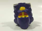 1995 Subway JGI & DAI Cy-Treds Robot Pullback Purple 2" Tall Toy Figure