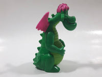 1996 McDonald's Disney Pete's Dragon Movie Green 3 1/2" Tall Plastic Toy Figure