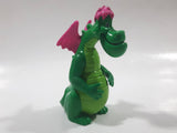 1996 McDonald's Disney Pete's Dragon Movie Green 3 1/2" Tall Plastic Toy Figure