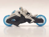 1999 McDonald's Max Steel White Street Bike Motorcycle Turbofied Cycle 4" Length Toy Vehicle