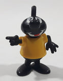 Ferrero Kinder Surprise MPG S-27 Black Character in Yellow Shirt 1 3/4" Tall Toy Figure