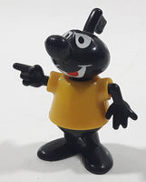 Ferrero Kinder Surprise MPG S-27 Black Character in Yellow Shirt 1 3/4" Tall Toy Figure