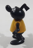 Ferrero Kinder Surprise MPG S-27 Black Character in Yellow Shirt 1 3/4" Tall Toy Figure