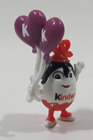 Ferrero Kinder Surprise MPG S-27 Egg Holding Purple Balloons 1 1/2" Tall Toy Figure