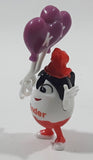 Ferrero Kinder Surprise MPG S-27 Egg Holding Purple Balloons 1 1/2" Tall Toy Figure