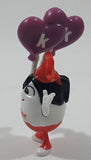 Ferrero Kinder Surprise MPG S-27 Egg Holding Purple Balloons 1 1/2" Tall Toy Figure