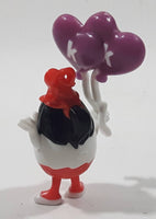 Ferrero Kinder Surprise MPG S-27 Egg Holding Purple Balloons 1 1/2" Tall Toy Figure