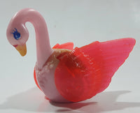 1996 Kenner Littlest Pet Shop Pink Swan Bird 2 1/2" Long Toy Figure