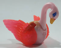 1996 Kenner Littlest Pet Shop Pink Swan Bird 2 1/2" Long Toy Figure