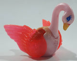 1996 Kenner Littlest Pet Shop Pink Swan Bird 2 1/2" Long Toy Figure