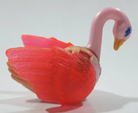 1996 Kenner Littlest Pet Shop Pink Swan Bird 2 1/2" Long Toy Figure