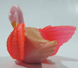 1996 Kenner Littlest Pet Shop Pink Swan Bird 2 1/2" Long Toy Figure