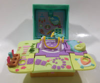 2006 Hasbro Littlest Pet Shop Teeniest Tiniest Take A Long Pop Open Play Set Bunnies Rabbits Toy - No Accessories