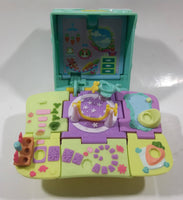 2006 Hasbro Littlest Pet Shop Teeniest Tiniest Take A Long Pop Open Play Set Bunnies Rabbits Toy - No Accessories