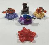 2016 Disney Pixar Kinder Surprise Finding Dory Toy Figures Otter, Hank, Marlin, Dory, Nemo