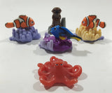 2016 Disney Pixar Kinder Surprise Finding Dory Toy Figures Otter, Hank, Marlin, Dory, Nemo