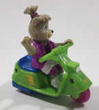 1991 McDonald's Hanna Barbera Yogi Bear Rev-up Action Cindy Bear Cartoon Character on Scooter  Toy