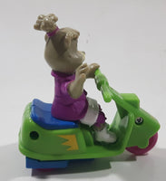 1991 McDonald's Hanna Barbera Yogi Bear Rev-up Action Cindy Bear Cartoon Character on Scooter  Toy