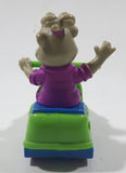 1991 McDonald's Hanna Barbera Yogi Bear Rev-up Action Cindy Bear Cartoon Character on Scooter  Toy