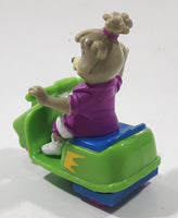 1991 McDonald's Hanna Barbera Yogi Bear Rev-up Action Cindy Bear Cartoon Character on Scooter  Toy