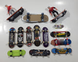 Mixed Lot of 14 Fingerboard Miniature Skateboards 2" to 5" Tech Deck and Others