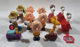 Peanuts Charlie Brown Snoopy Woodstock Toy Figures and Vehicles Mixed Lot