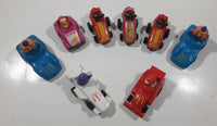 1985 and 1988 McDonald's Fast Macs and Turbo Macs Birdie, Officer Big Mac, Hamburglar, Grimace, Ronald Pull Back Toy Car Vehicles Mixed Lot